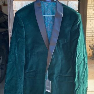 Green Velvet Jacket